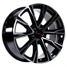 Диск 9.5x21 5x112 ET37 D66.6 REPLICA _Concept-B544 bkf
