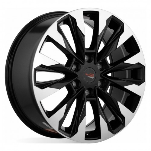 Диск 8.5x20 6x139.7 ET25 D106.3 REPLICA _Concept-TY572 bkf