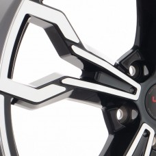 Диск 9.5x20 5x112 ET43 D66.6 REPLICA _Concept-B563 bkf