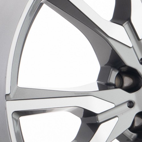 Диск 8.5x20 5x1120 ET35 D66.60 Legeartis Concept B564 Антрацитовый с полированной лицевой поверхностью Диск 8.5x20 5x1120 ET35 D66.60 Legeartis Concept B564 Антрацитовый с полированной лицевой поверхностью