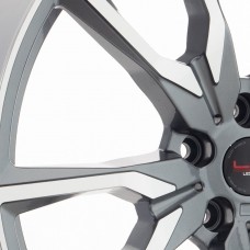 Диск 9.5x22 5x1120 ET32 D66.60 Legeartis Concept B539 Антрацитовый с полированной лицевой поверхностью