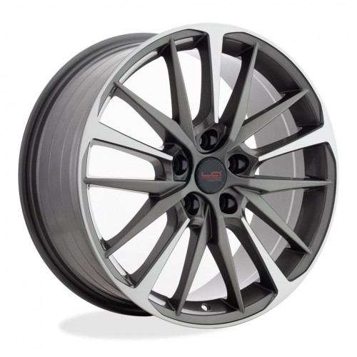 Диск 8.0x18 5x114.30 ET50 D60.10 Legeartis Optima TY284 Антрацитовый с полированной лицевой поверхностью