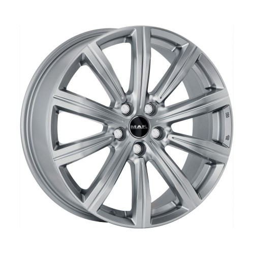 Диск 8x19 5x120 ET38 D72.6 MAK Birmingham Gun Met-Mirror Face