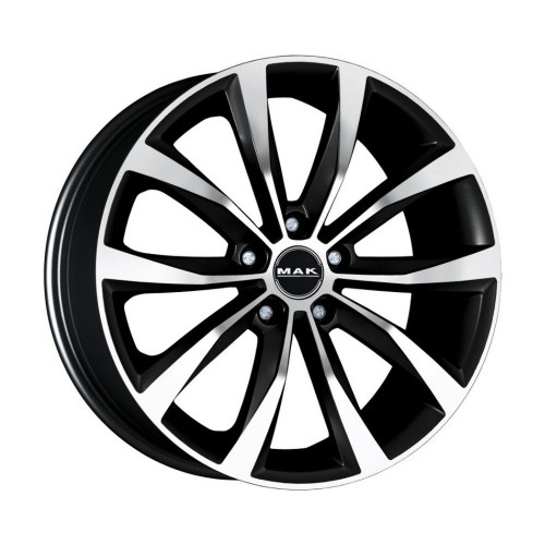 Диск 7.5x17 5x114.3 ET48 D76 MAK Wolf Black mirror