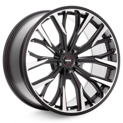 Диск 10x20 5x112 ET25 D66.6 MOMO SUV RF-02 Matt Black-Polished