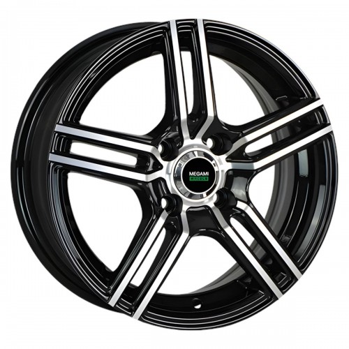 Диск 5.5x14 4x100 ET35 D73.1 Megami MGM-1 bkf