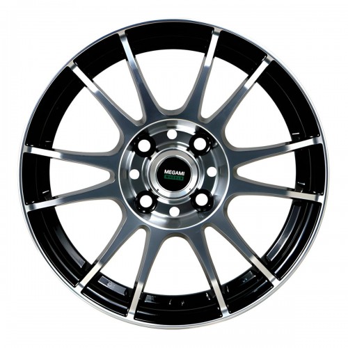 Диск 6x14 4x100 ET49 D56.6 Megami MGM-3 bkf Диск 6x14 4x100 ET49 D56.6 Megami MGM-3 bkf