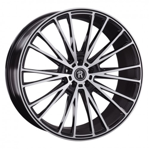 Диск 9x22 5x108 ET38.5 D63.3 Replay V101 BKF