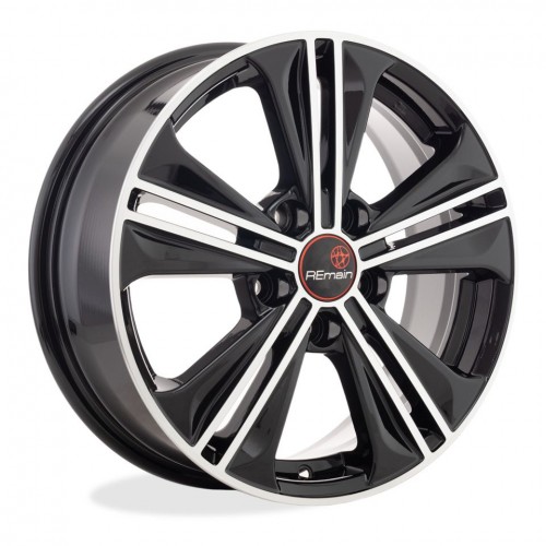 Диск 6x16 5x112 ET48 D57.1 Remain Skoda Octavia (R106) Алмаз черный