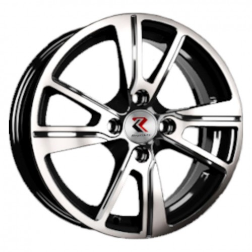 Диск 5.5x14 4x100 ET38 D67.1 RЕPLIKEY K27 BK/FP Диск 5.5x14 4x100 ET38 D67.1 RЕPLIKEY K27 BK/FP