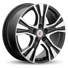 Диск 7x17 5x112 ET40 D57.1 RЕPLIKEY Tiguan/Kodiaq (R159 ) BK/FP