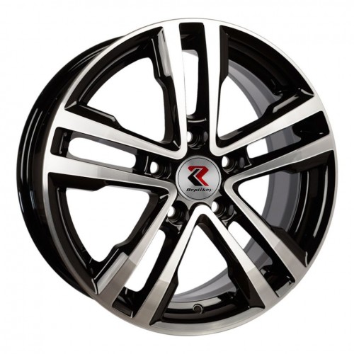 Диск 6.5x16 5x112 ET38 D66.6 RЕPLIKEY B197 BK/FP
