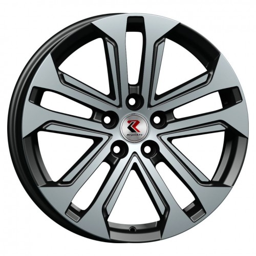 Диск 7x18 5x114,3 ET37 D66.6 RЕPLIKEY Haval Jolion (B244) BK/FP