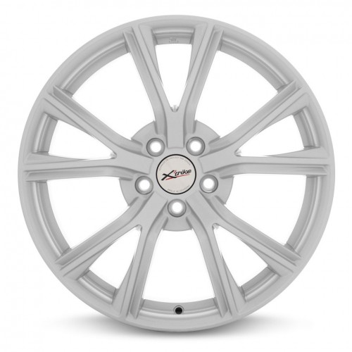 Диск 7.5x18 5x100 ET38 D67.1 Xtrike X-122 Super_Silver