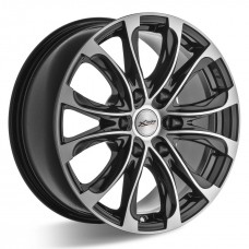 Диск 8x18 6x139,7 ET25 D106.1 Xtrike X-134 BK/FP