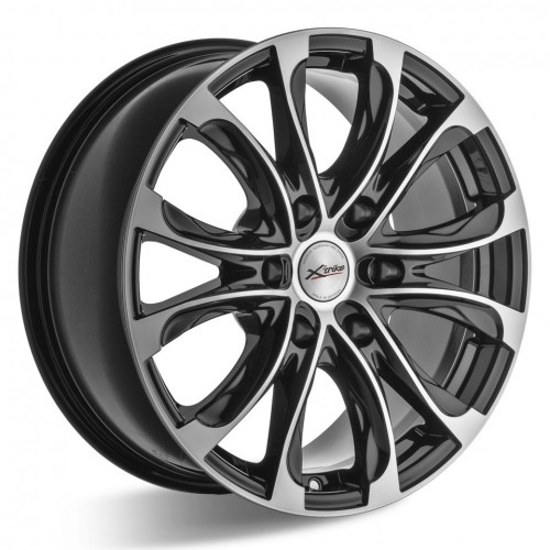 Диск 8x18 6x114,3 ET30 D66.1 Xtrike X-134 BK/FP