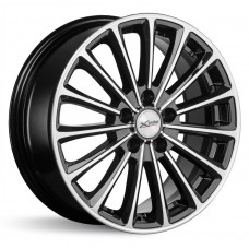Диск 7x17 5x114,3 ET35 D67.1 Xtrike X-136 BK/FP