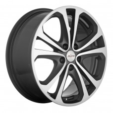 Диск 7x17 5x114,3 ET50 D64.1 Xtrike X-113М BKM/FP Диск 7x17 5x114,3 ET50 D64.1 Xtrike X-113М BKM/FP