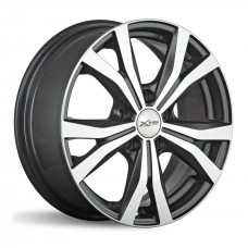 Диск 6.5x16 5x112 ET45 D57.1 Xtrike X-119 BKM/FP
