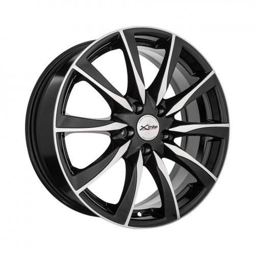 Диск 7x17 5x114,3 ET50 D54.1 Xtrike X-120М BK/FP