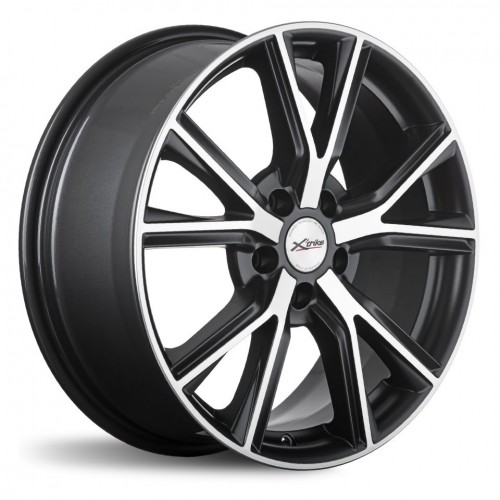 Диск 7.5x18 5x114,3 ET45 D67.1 Xtrike X-122 BKM/FP