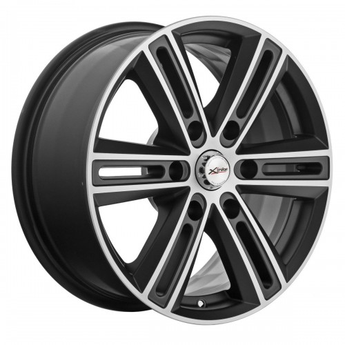 Диск 7.5x17 6x139,7 ET38 D67.1 Xtrike X-124 BKM/FP