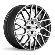 Диск 6.5x16 4x98 ET35 D58.5 Xtrike X-125 BKM/FP