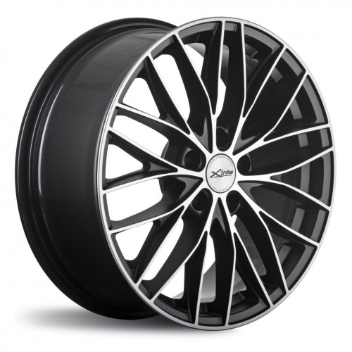 Диск 7.5x18 5x114,3 ET45 D67.1 Xtrike X-130 BKM/FP