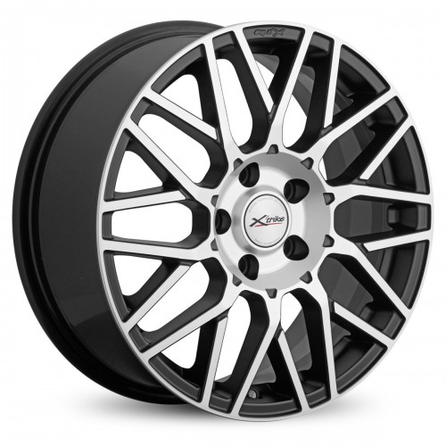 Диск 7x17 5x108 ET35 D67.1 Xtrike X-131 BKM/FP