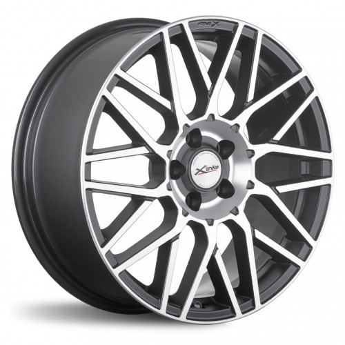 Диск 7.5x18 5x108 ET50 D63.35 Xtrike X-133 BKM/FP