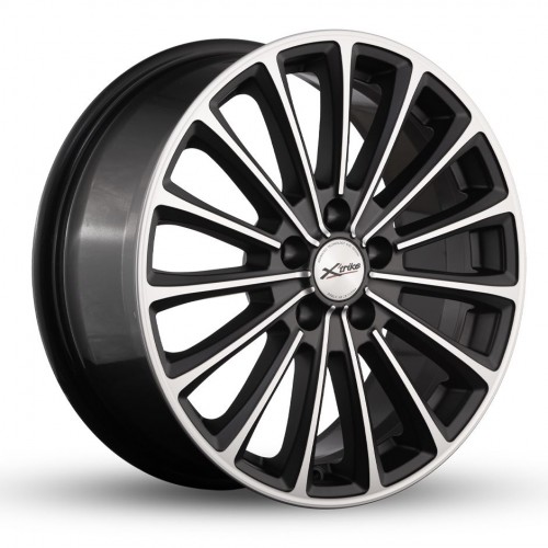 Диск 7x17 5x105 ET38 D56.6 Xtrike X-136 BKM/FP