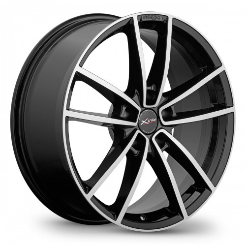Диск 7.5x19 5x114,3 ET45 D67.1 Xtrike X-140 BK/FP