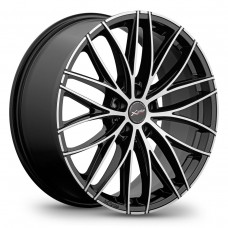 Диск 8x20 5x120 ET41,5 D66.1 Xtrike X-141 BK/FP