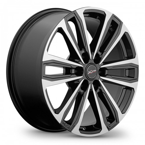 Диск 8.5x20 6x139,7 ET55 D93.1 Xtrike X-142 BK/FP