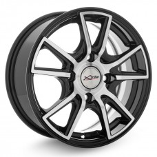 Диск 6x14 4x100 ET38 D67.1 Xtrike X-104 BK/FP