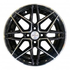 Диск 6x15 4x100 ET46 D60.1 Xtrike X-148 BK/FP