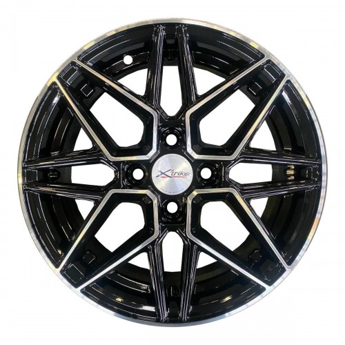 Диск 6x15 4x100 ET46 D60.1 Xtrike X-148 BK/FP