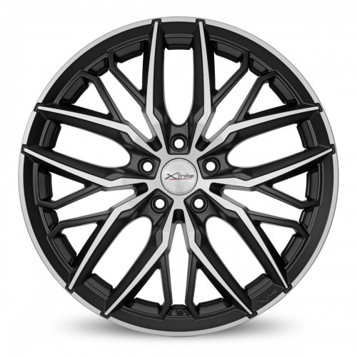 Диск 7.5x19 5x108 ET38 D60.1 Xtrike X-139 BKM/FP