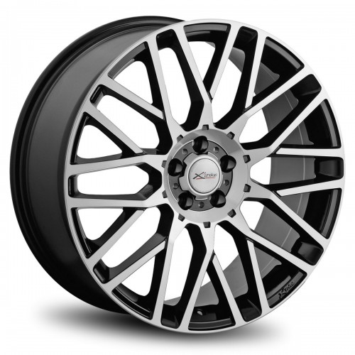 Диск 8.5x20 5x112 ET36 D66.6 Xtrike X-137 BK/FP
