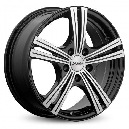 Диск 6.5x16 5x108 ET45 D63.35 Xtrike X-112 BK/FP