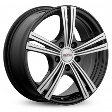 Диск 6.5x16 5x110 ET37 D65.1 Xtrike X-112 BK/FP