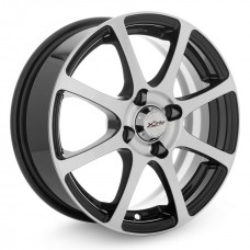 Диск 5.5x14 4x100 ET35 D67.1 Xtrike X-114 BK/FP