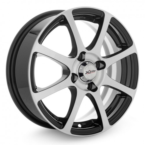 Диск 5.5x14 4x100 ET35 D67.1 Xtrike X-114 BK/FP