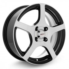 Диск 6x15 4x100 ET45 D54.1 Xtrike X-118 BK/FP