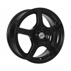 Диск 6x15 4x108 ET45 D63.35 Xtrike X-118 BK