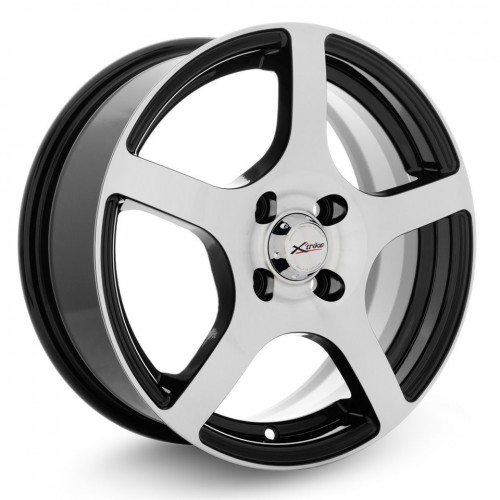 Диск 6x15 4x100 ET38 D67.1 Xtrike X-118 BK/FP
