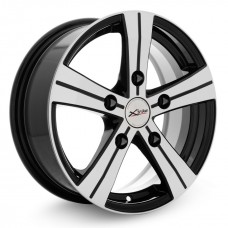 Диск 6x15 5x139,7 ET40 D98 Xtrike X-121 BK/FP