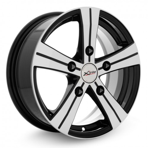 Диск 6x15 5x139,7 ET40 D98 Xtrike X-121 BK/FP