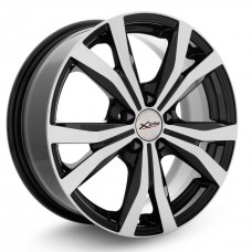 Диск 6.5x16 5x112 ET45 D57.1 Xtrike X-119 BK/FP
