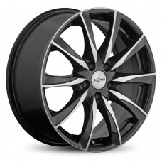Диск 7x17 5x108 ET40 D67.1 Xtrike X-120 BK/FP